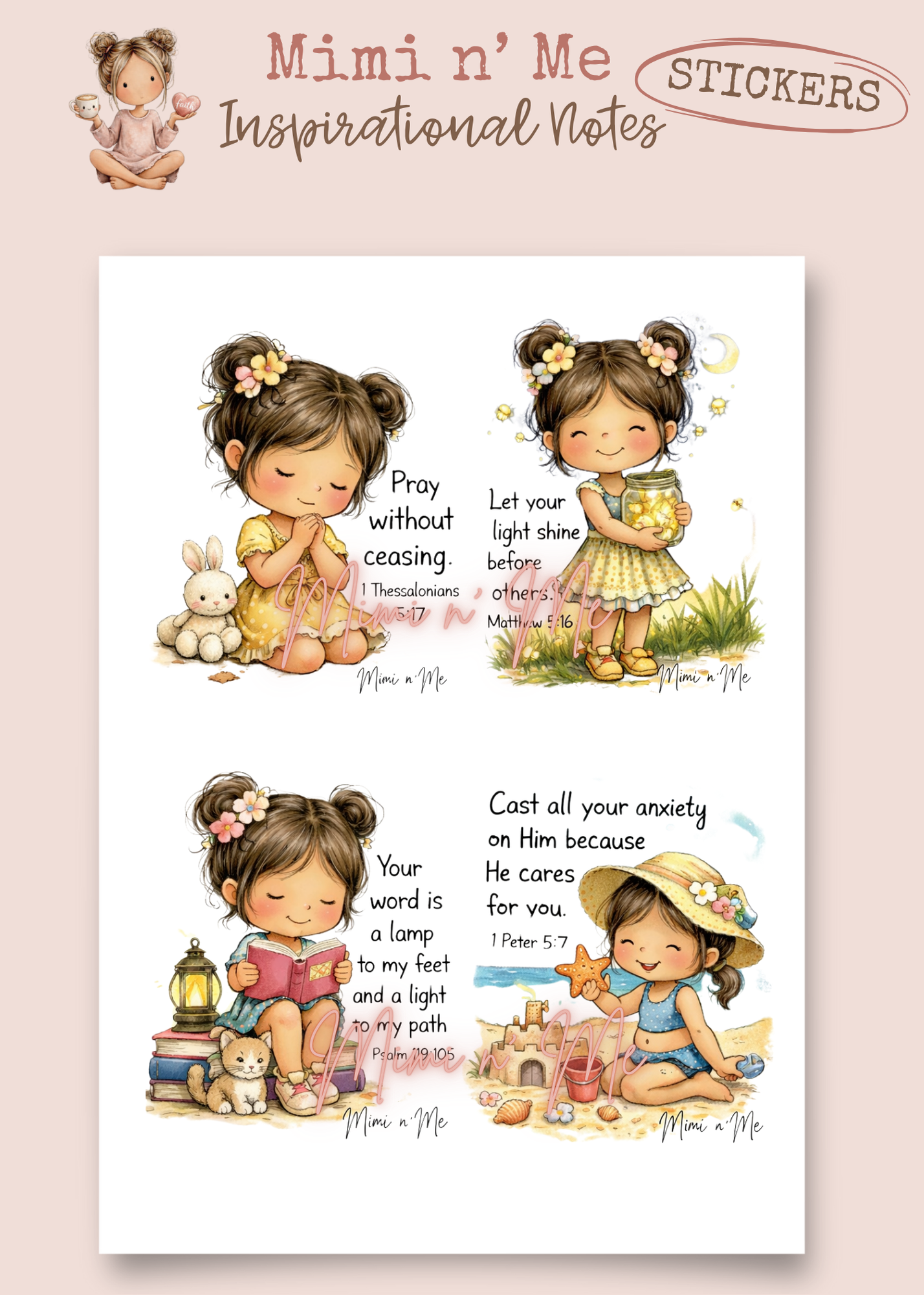 Sticker Set 4 pack #SS126