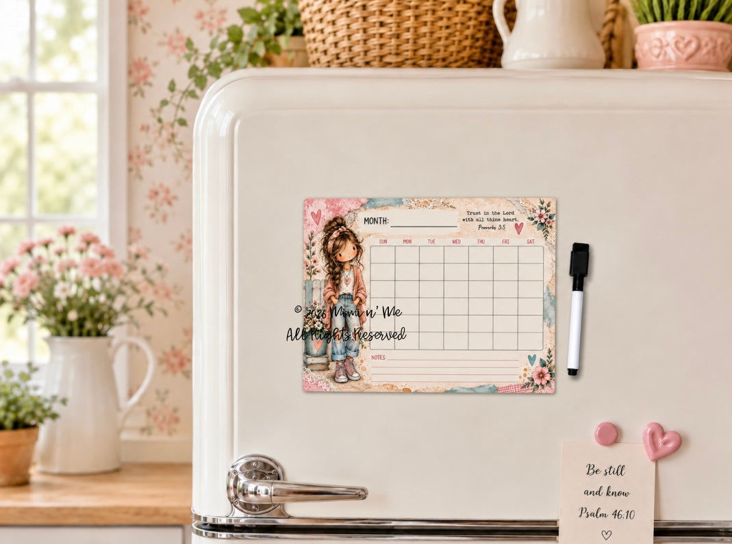 Refrigerator Dry erase magnet #01