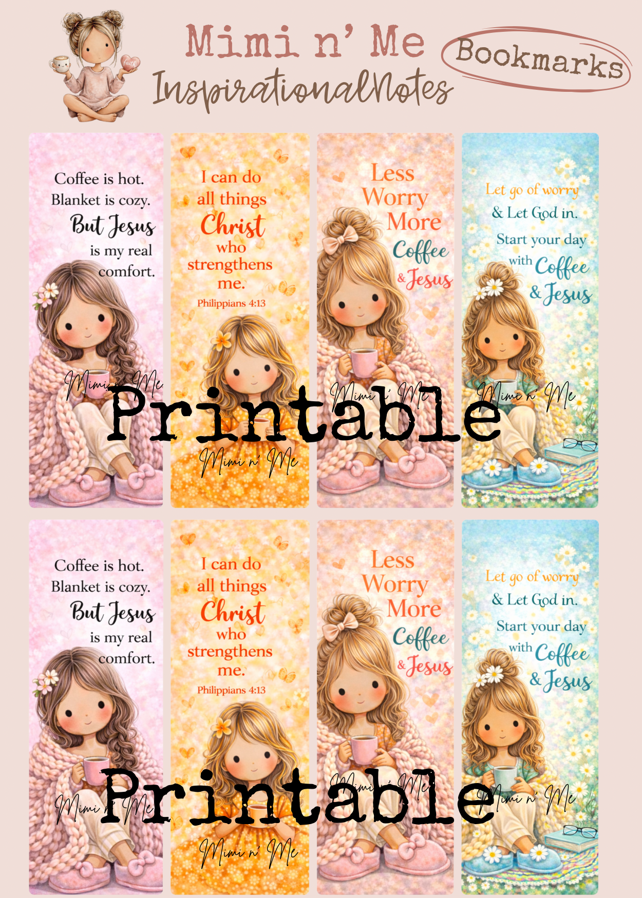 Printable Bundle Bookmarks #111