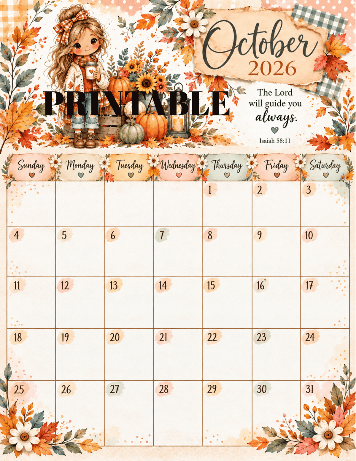 Printable Calendar