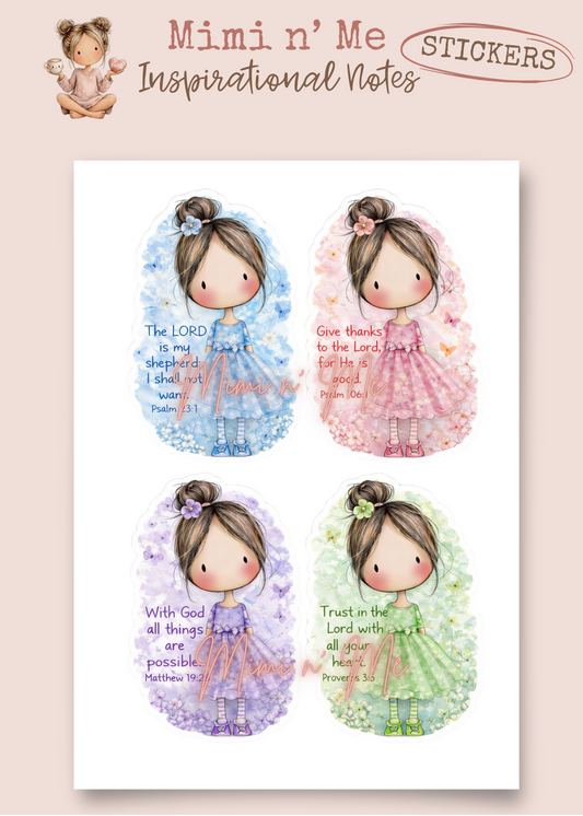 Sticker Set 4 pack  #SS117