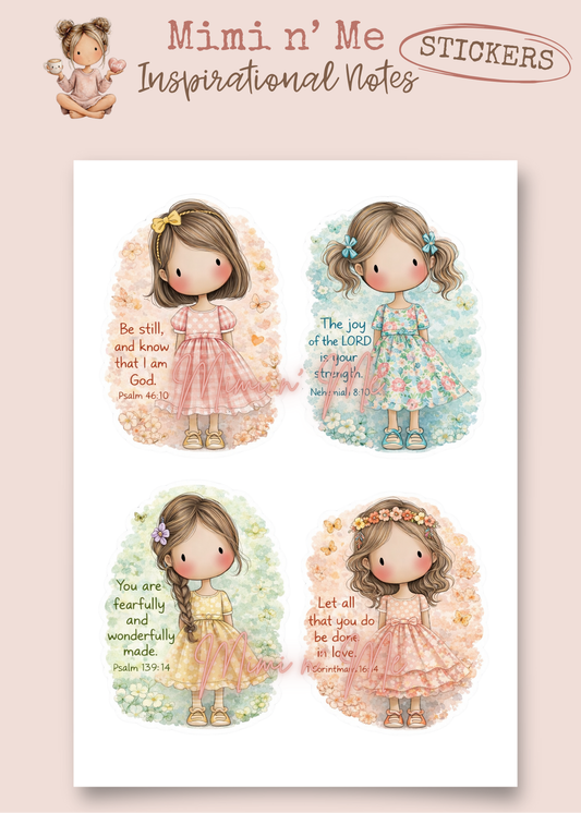 Sticker Set 4 pack  #SS136