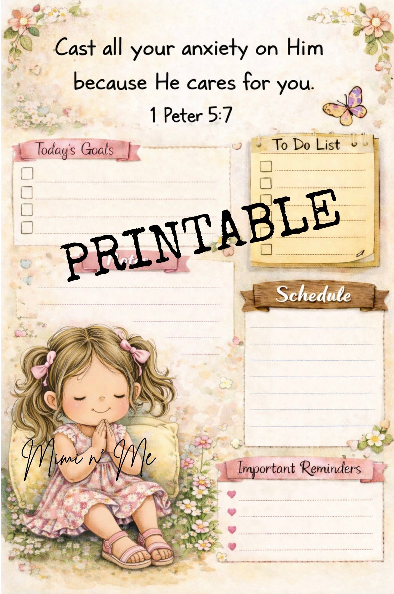 Weekly Planner - Printable