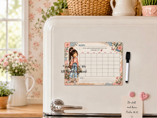 Refrigerator Dry erase magnet #04