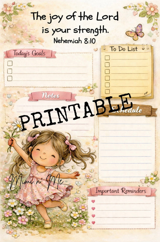Weekly Planner - Printable