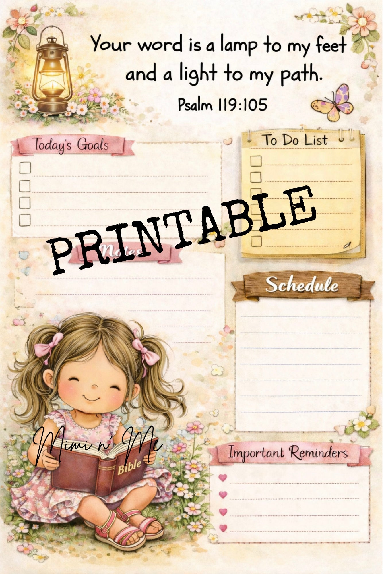 Weekly Planner - Printable