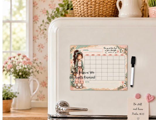 Refrigerator Dry erase magnet #03