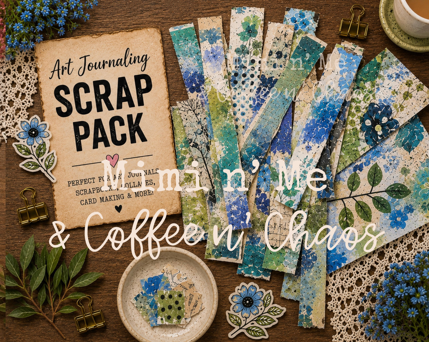 Surprise Scrap Pack (blues & more)