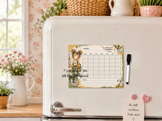Refrigerator Dry erase magnet #02