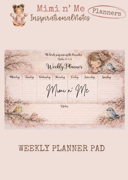 Weekly Planner Pad