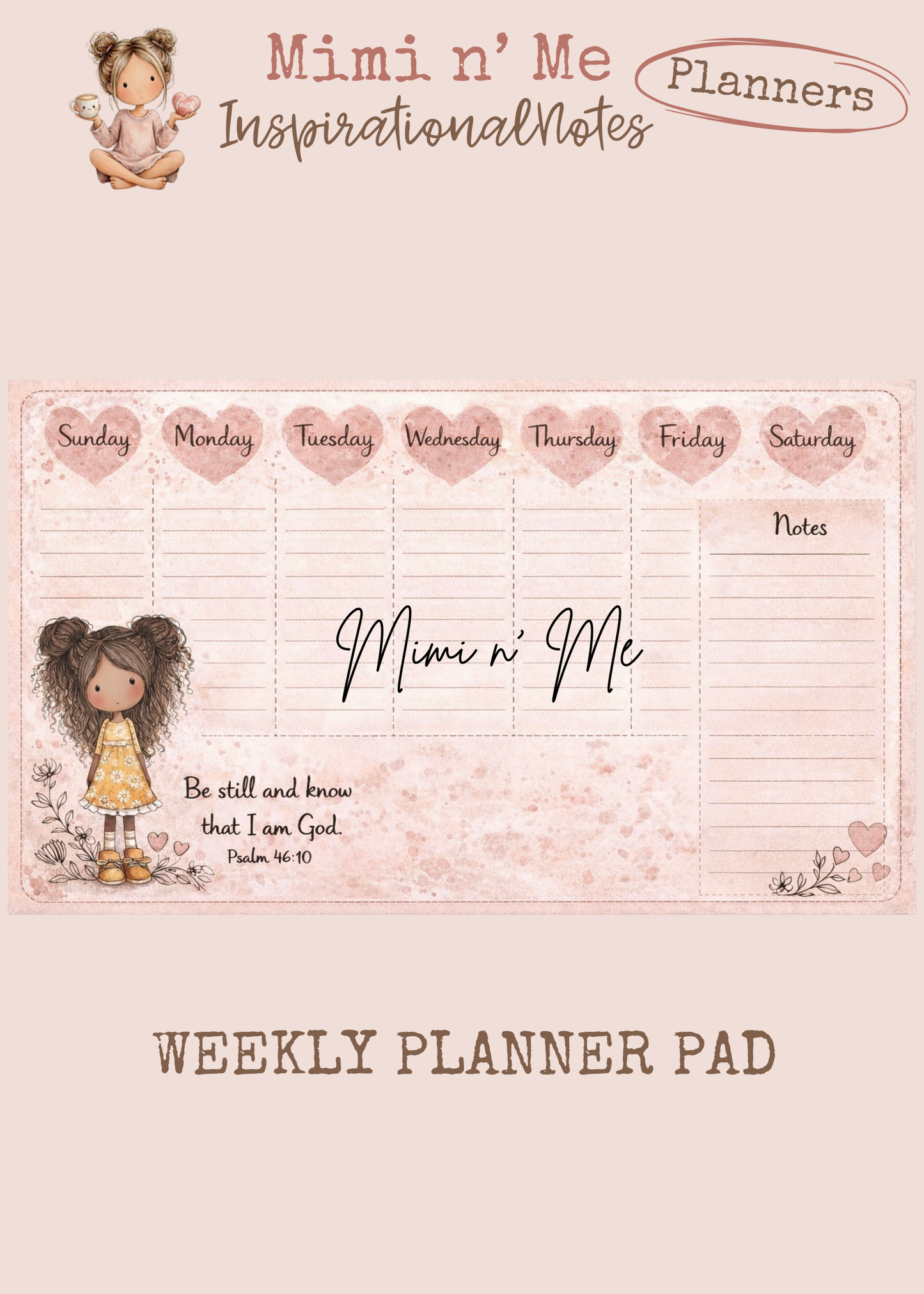 Weekly Planner Pad