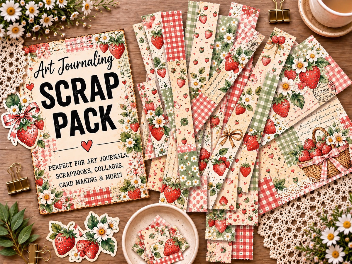 Surprise Scrap Pack! Strawberry Picnic
