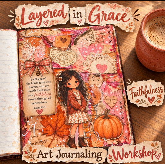 Art Journal page WORKSHOP “Faithfulness”