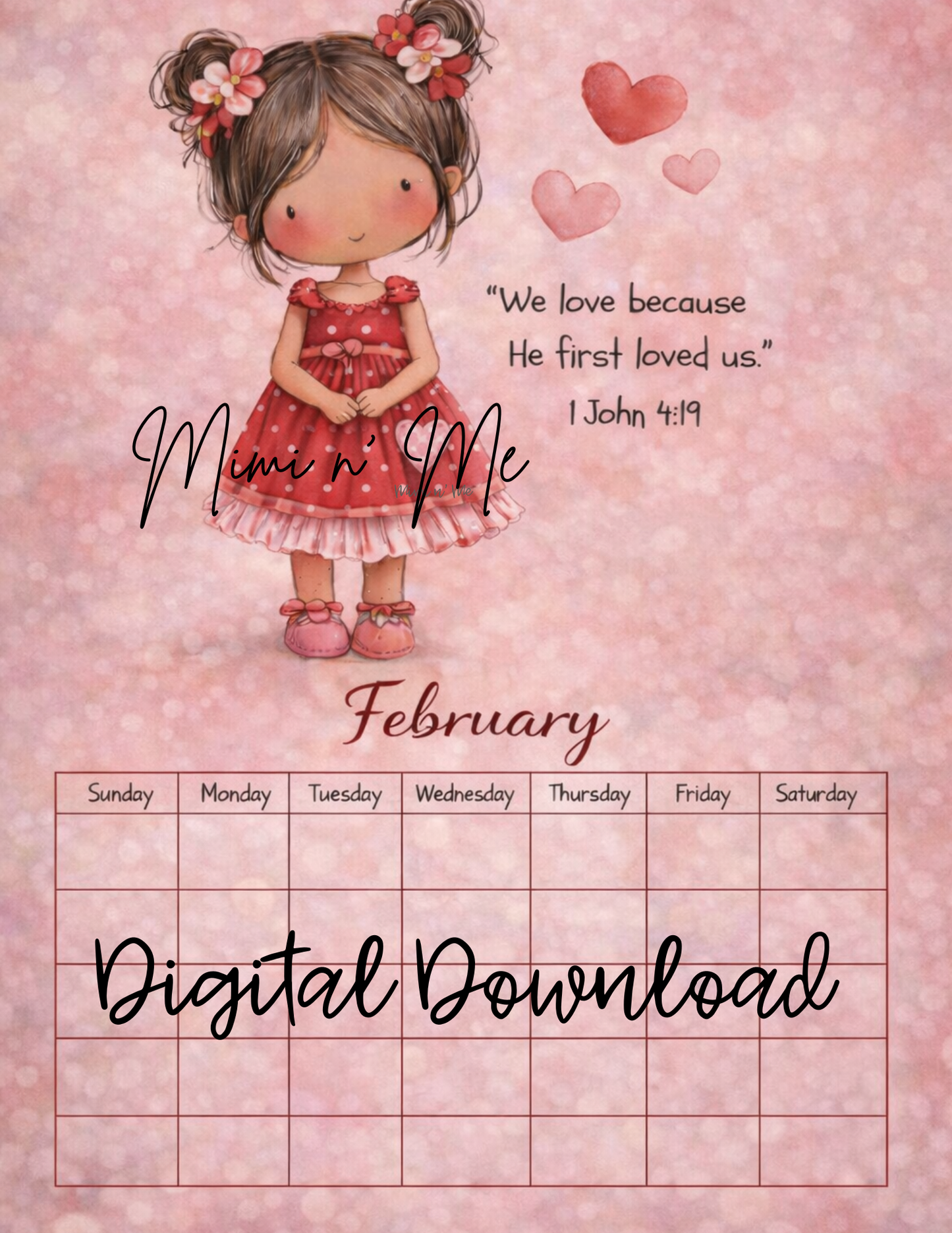 Printable Calendar Bundle~ Digital Download