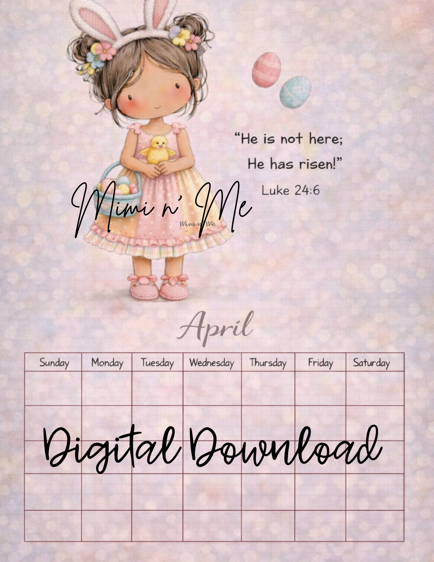 Printable Calendar Bundle~ Digital Download