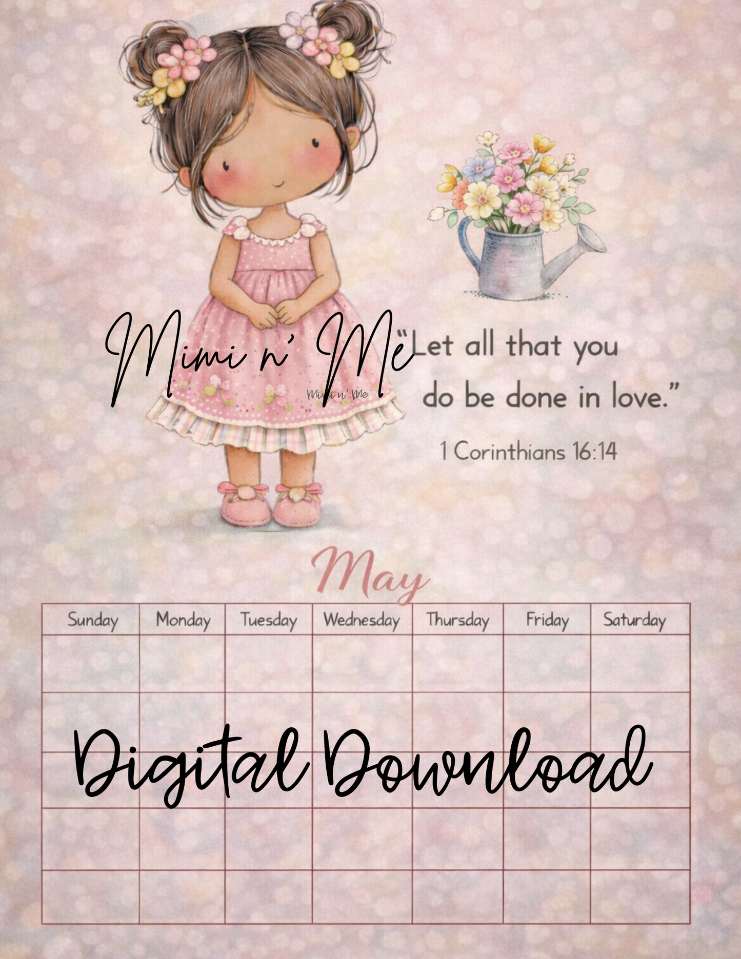 Printable Calendar Bundle~ Digital Download