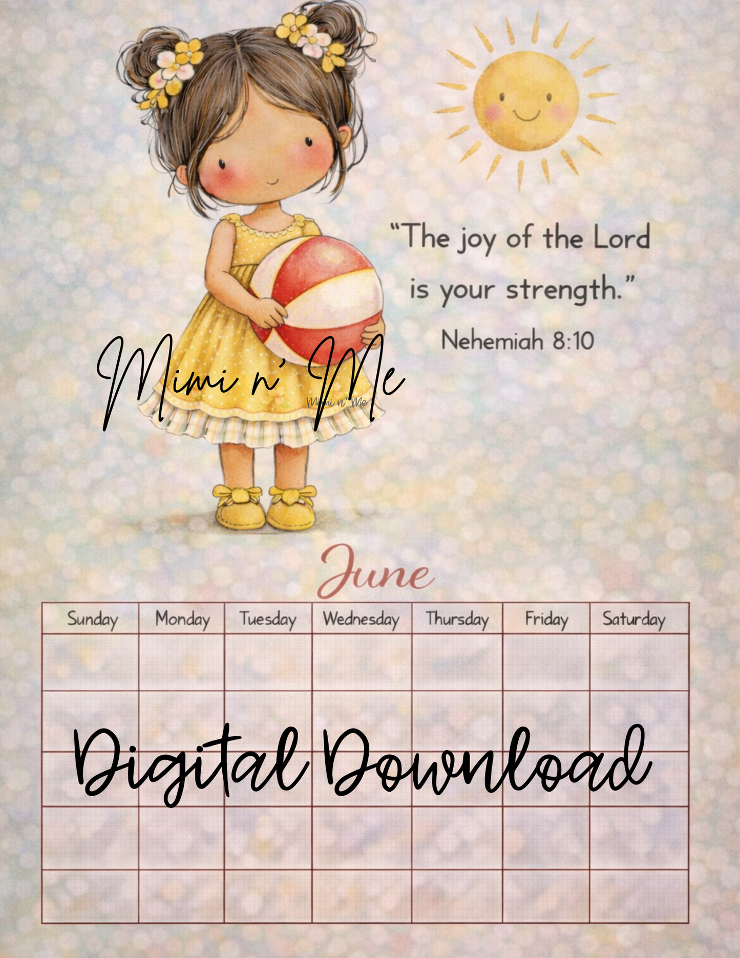 Printable Calendar Bundle~ Digital Download