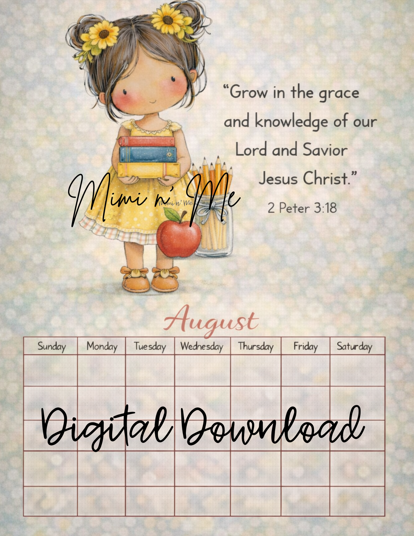 Printable Calendar Bundle~ Digital Download