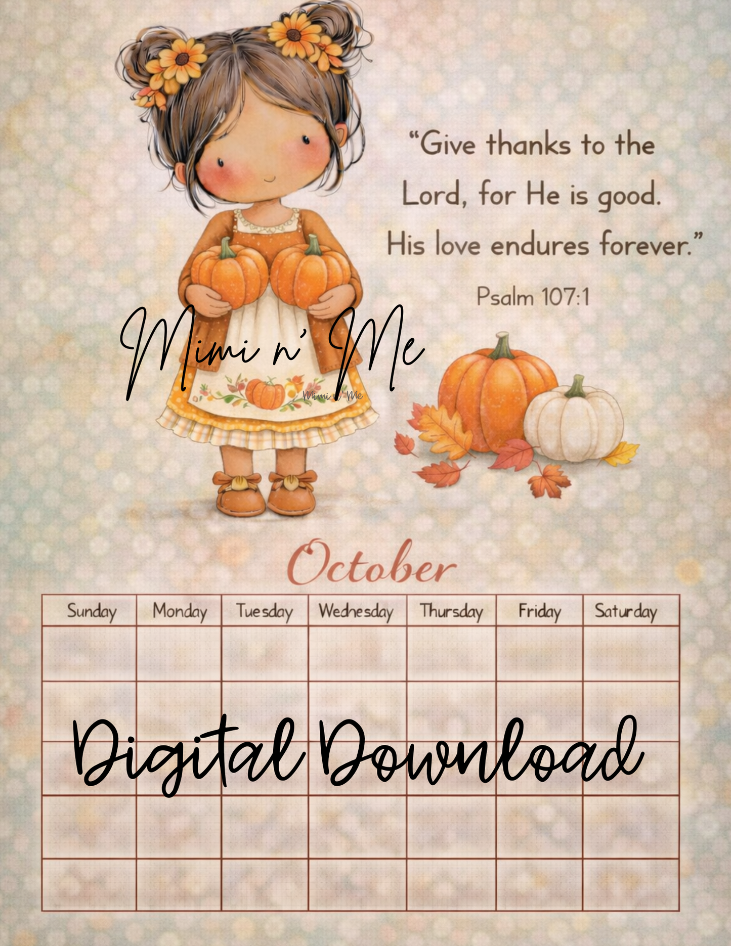 Printable Calendar Bundle~ Digital Download