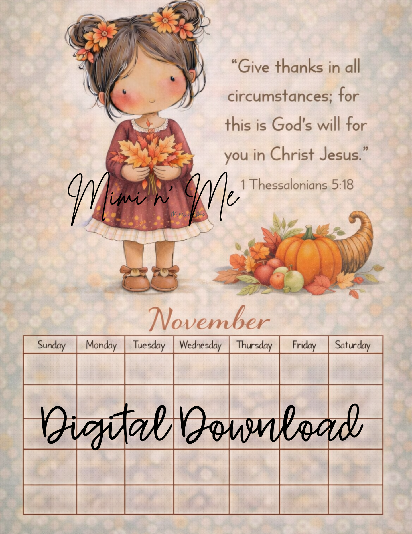 Printable Calendar Bundle~ Digital Download