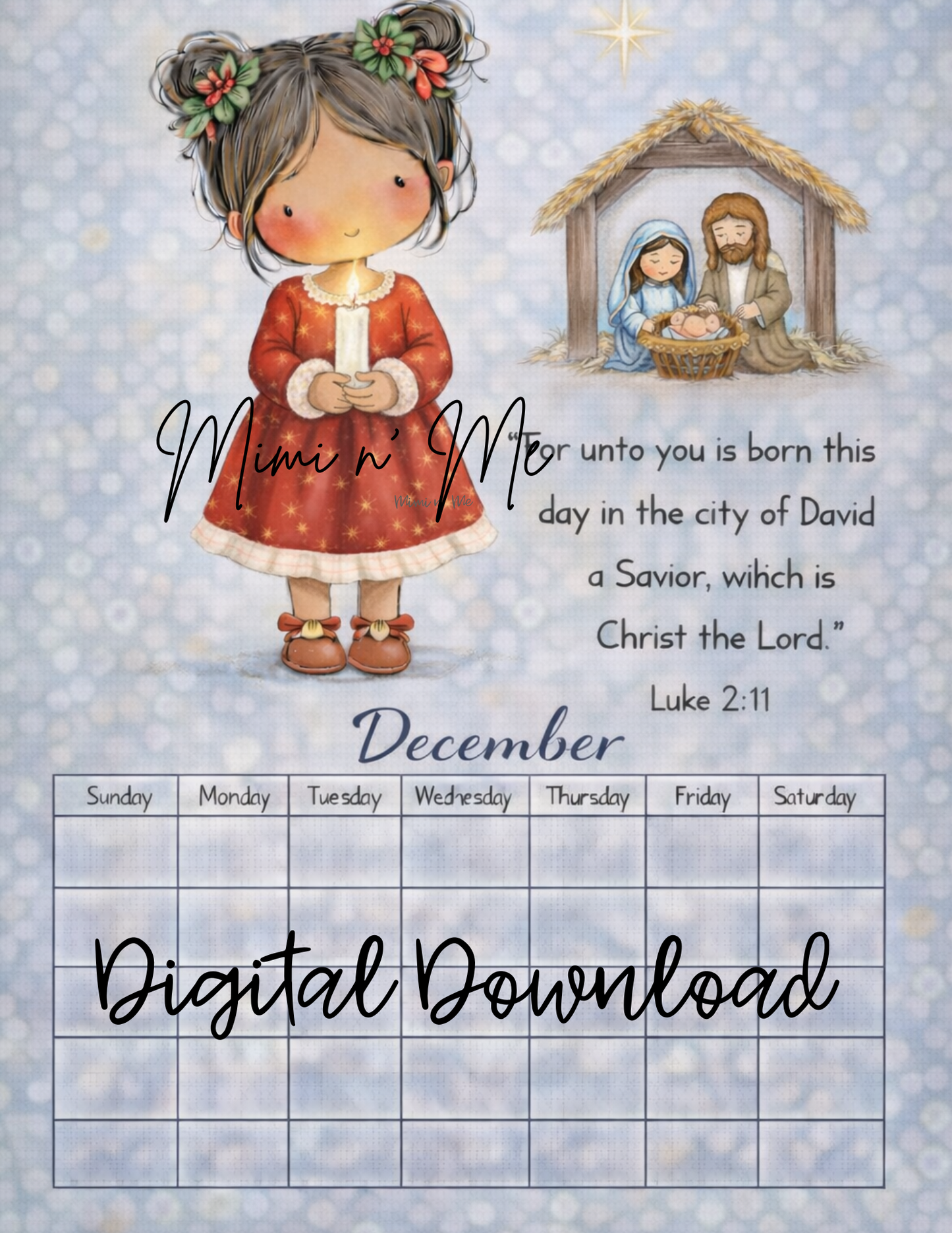 Printable Calendar Bundle~ Digital Download