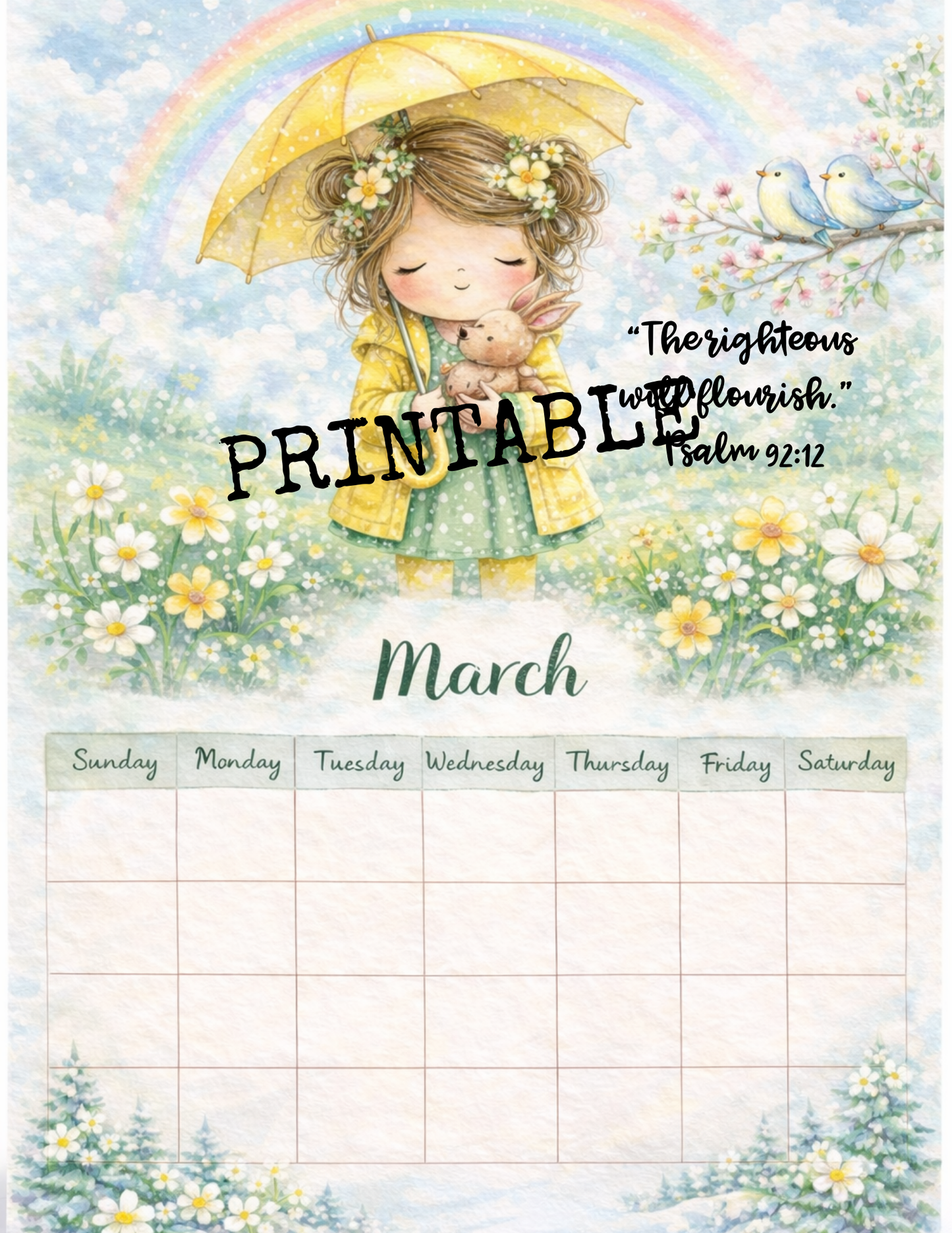 Printable Calendar Bundle~ Digital Download