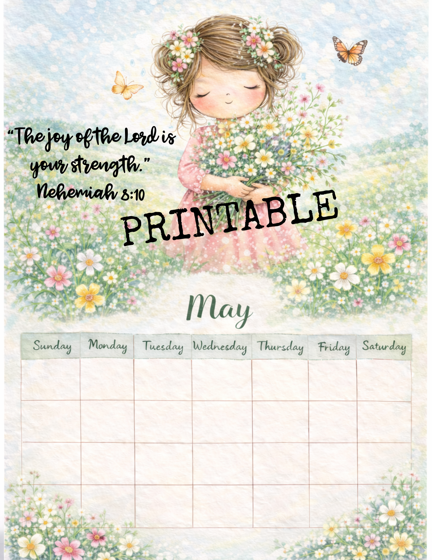 Printable Calendar Bundle~ Digital Download