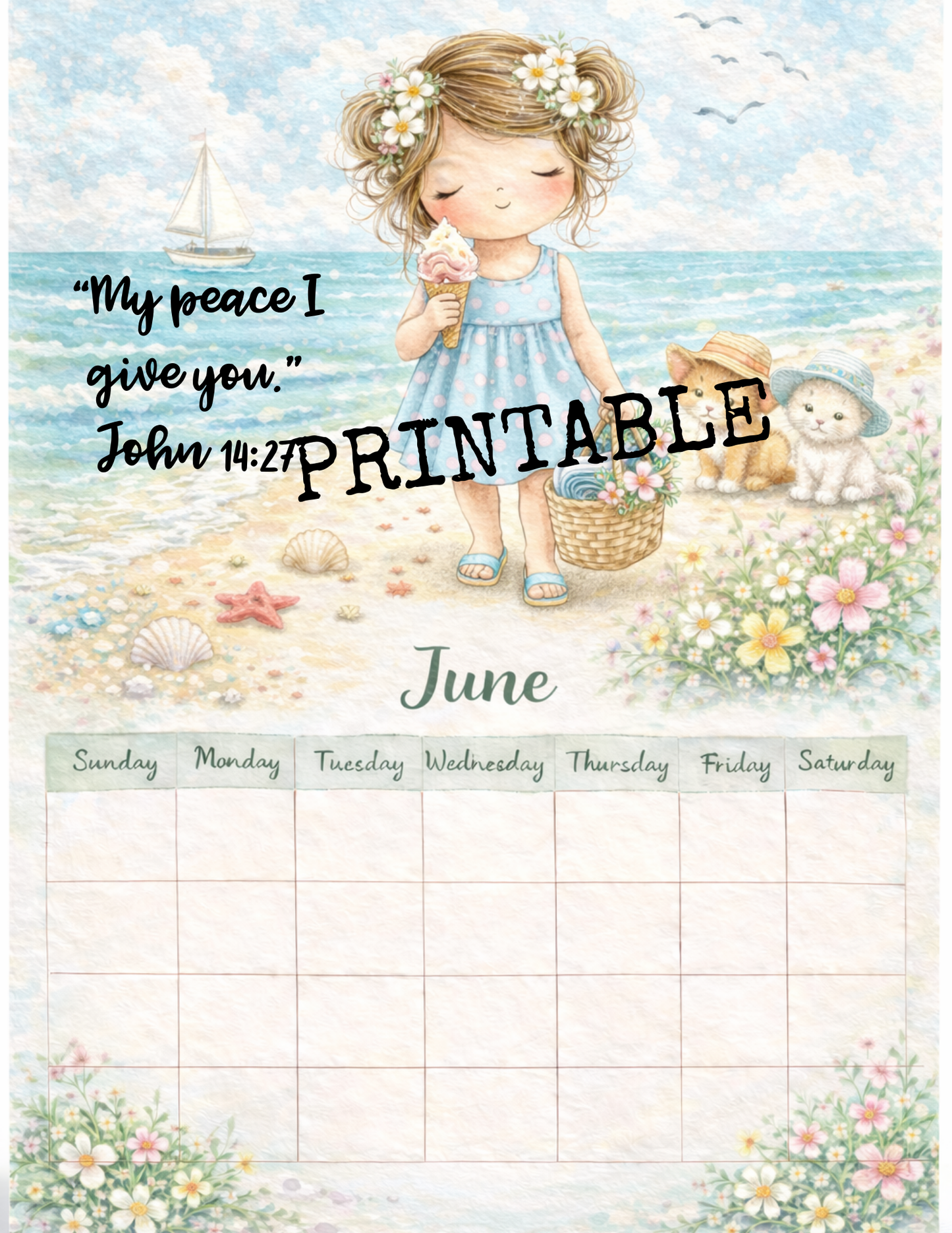 Printable Calendar Bundle~ Digital Download