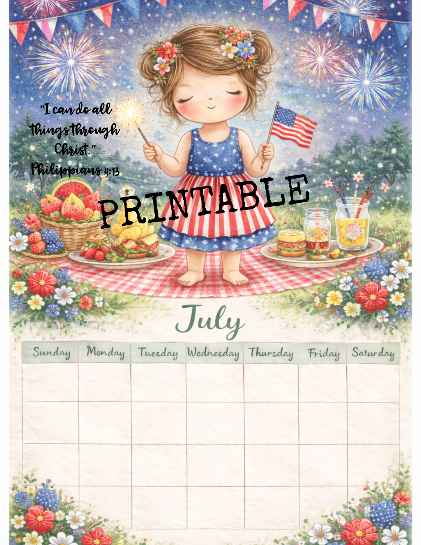 Printable Calendar Bundle~ Digital Download