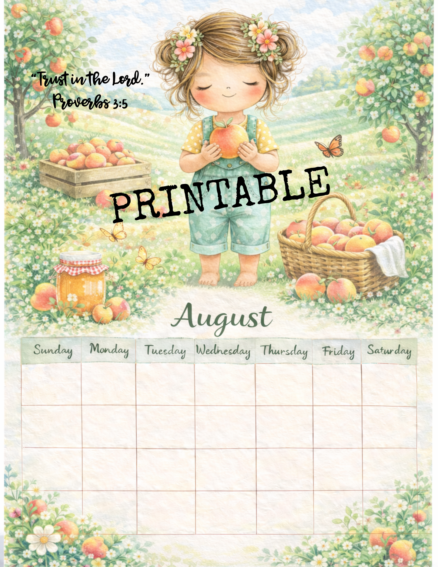 Printable Calendar Bundle~ Digital Download