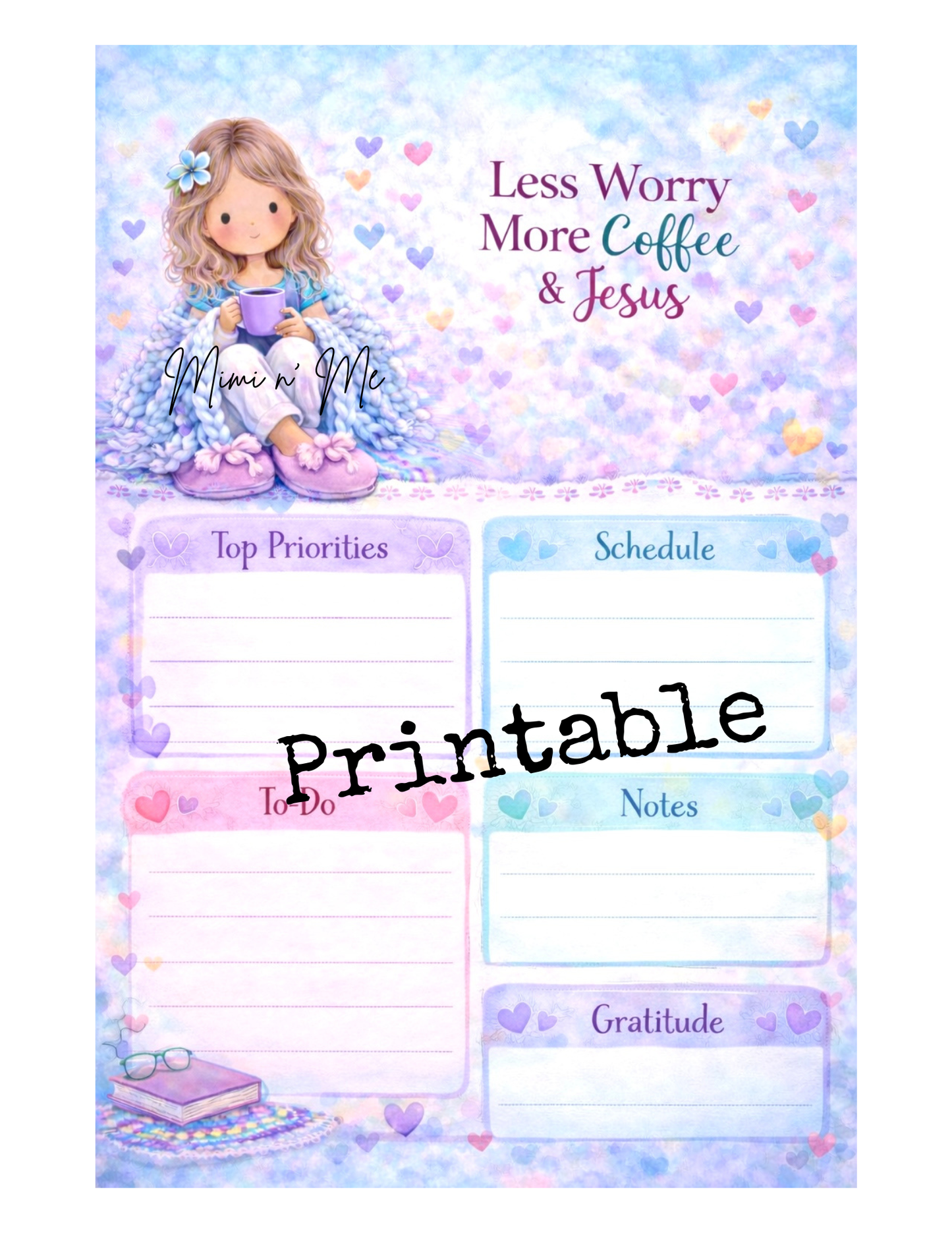 Weekly Planner - Printable