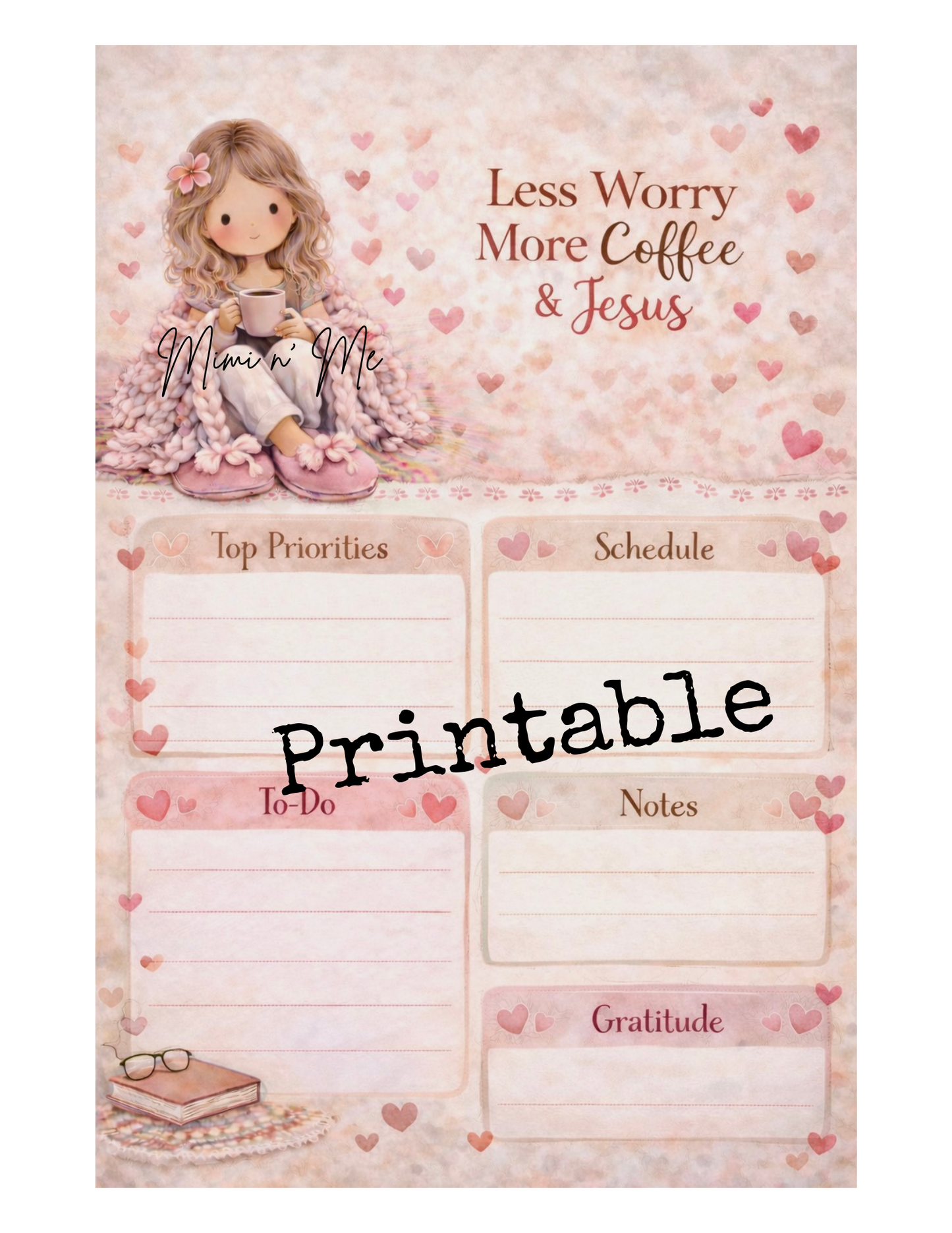 Weekly Planner - Printable