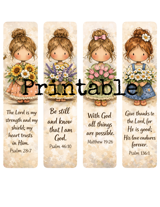 Printable Bundle Bookmarks #01